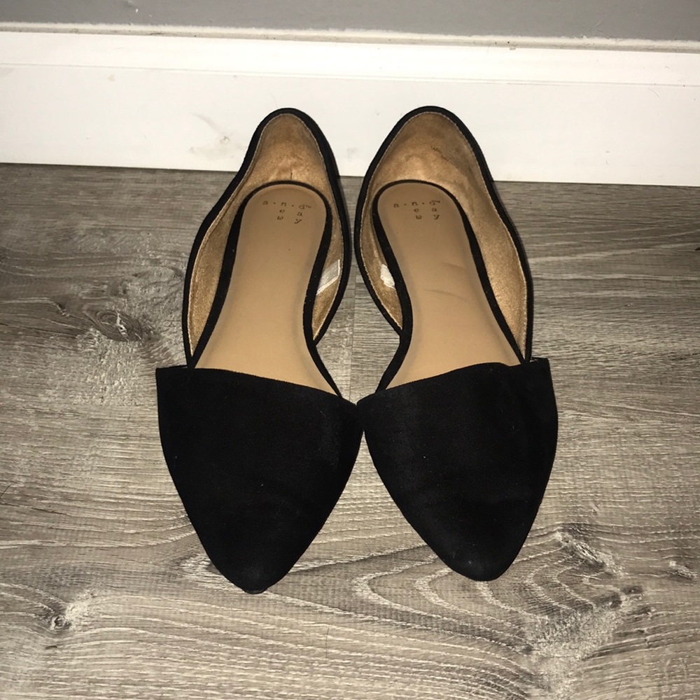 Black flats